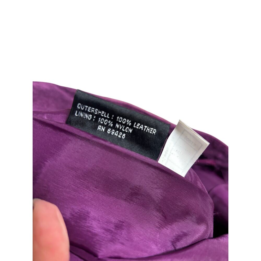 Y2K Wilson’s leather suede mini skirt - Picture 7 of 8